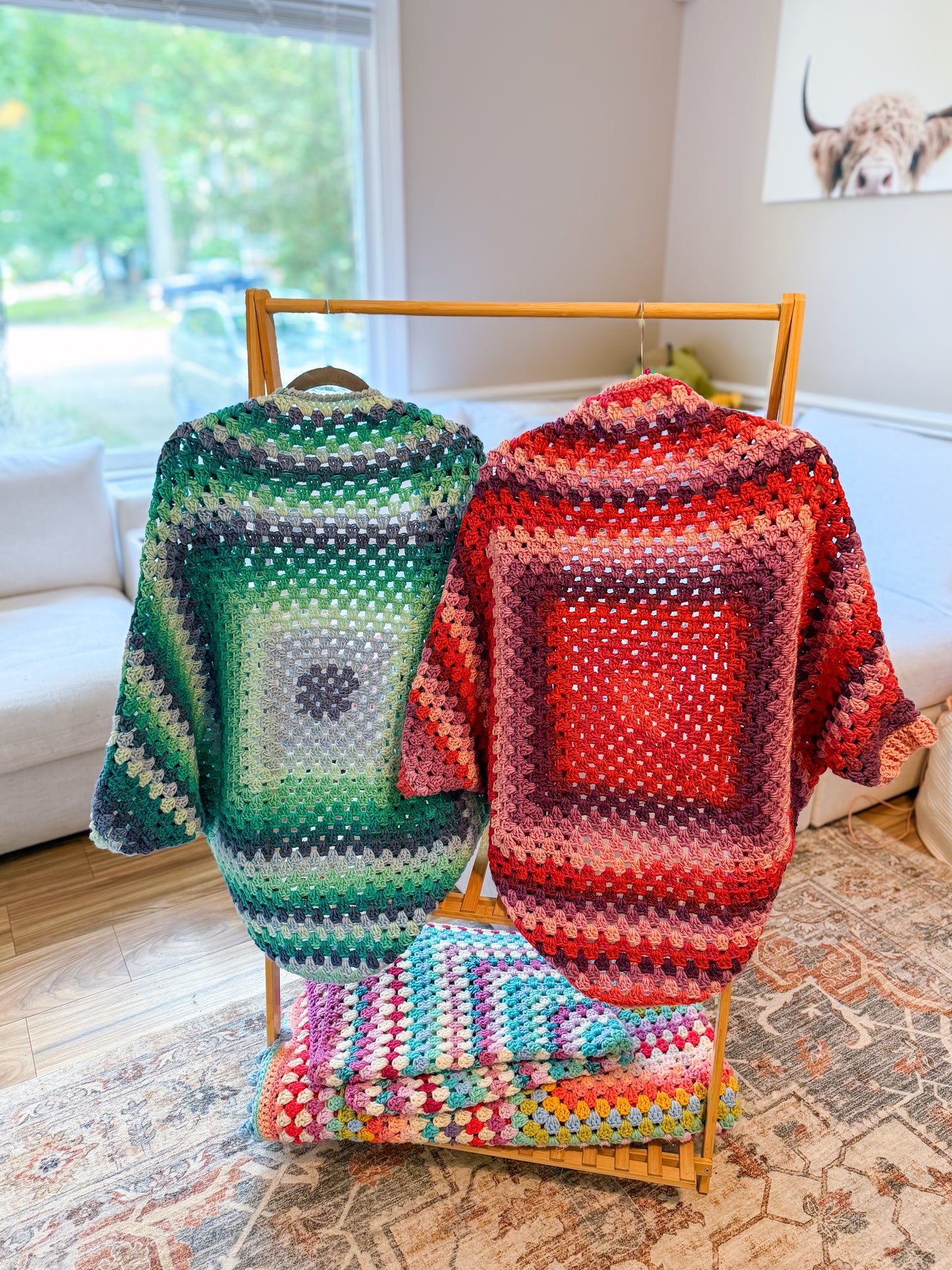 Cozy Cocoon Granny Cardi