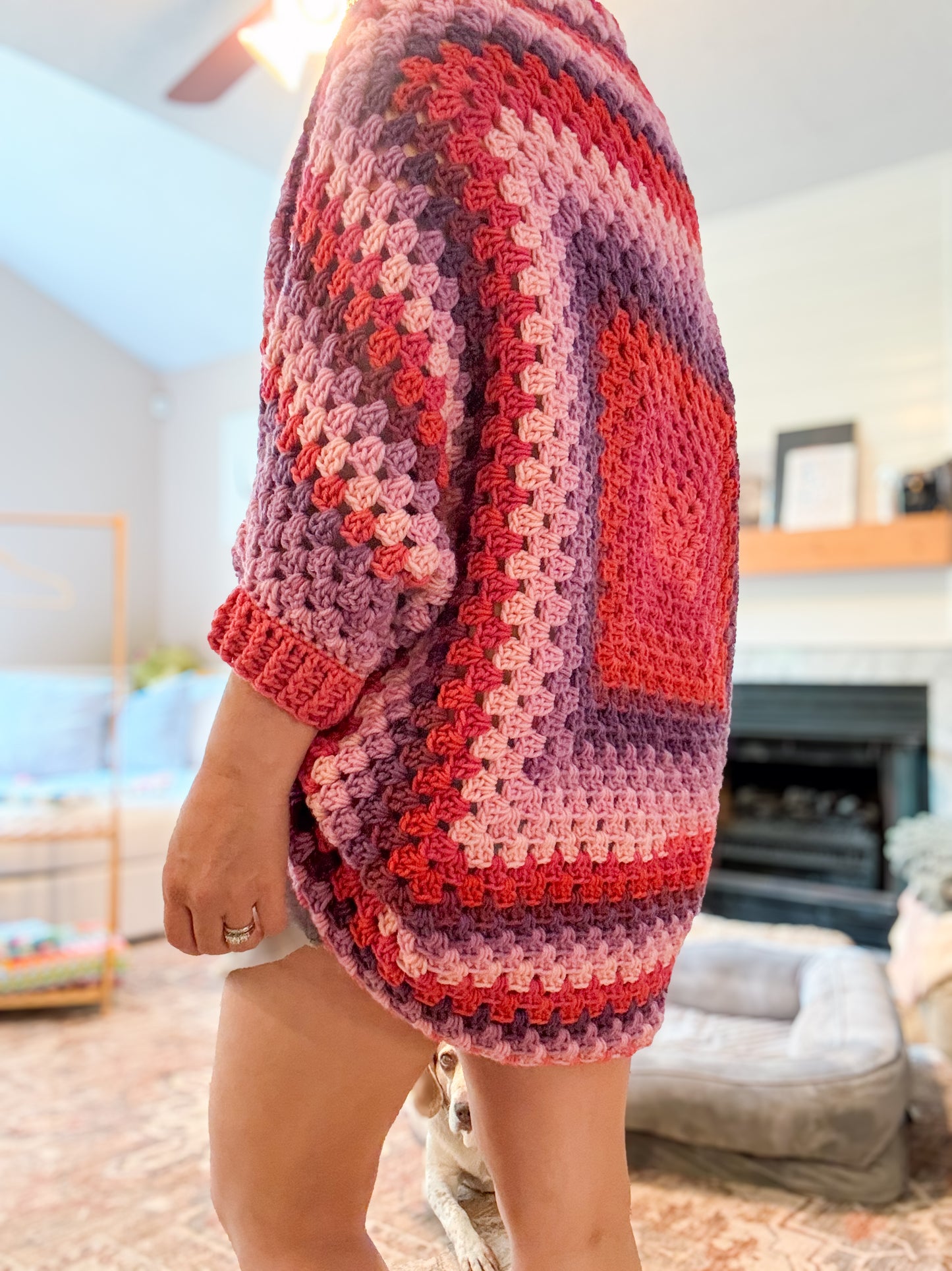 Cozy Cocoon Granny Cardi